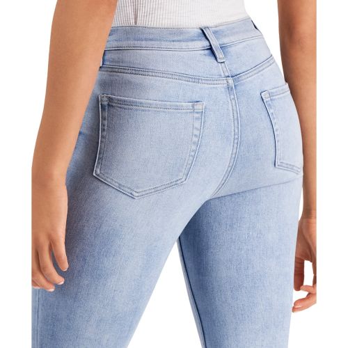 DKNY Womens High-Rise Flare Jeans