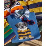 Big Boys Dog-Intarsia Cotton Sweater