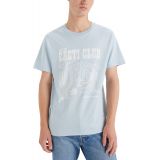 Mens Classic-Fit Cacti Club Logo Graphic T-Shirt
