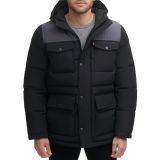 Levi's Mens Quilted Four Pocket Parka Hoody Jacket