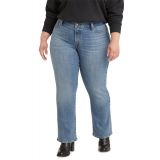 Trendy Plus Size Vintage Bootcut Jeans