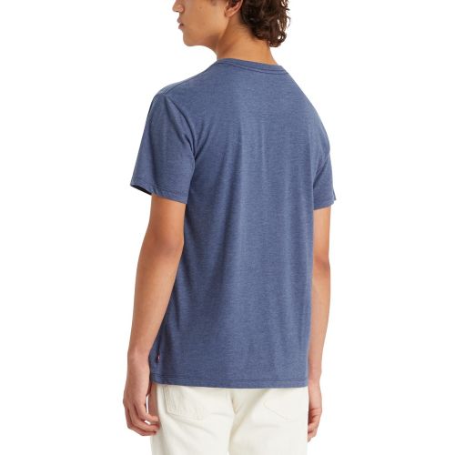 리바이스 Mens Classic-Fit Batwing Logo Short Sleeve Crewneck T-Shirt