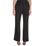 Womens Mid-Rise Fine Stretch Twill Cargo Pants