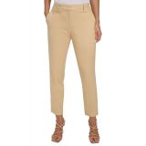 Womens Mid-Rise Slim-Fit Ankle Pants