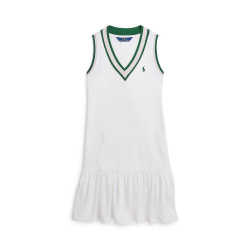 폴로 랄프로렌 Big Girls Cricket-Stripe Cotton Terry Dress