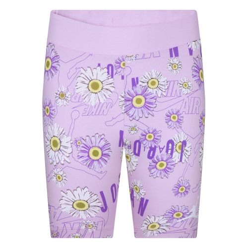 조던 Big Girls Air Flower Child Bike Shorts