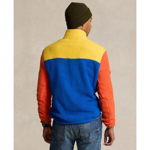 폴로 랄프로렌 Mens Colorblocked Fleece Pullover Sweatshirt