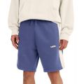 Mens Relaxed-Fit Logo Stripe Shorts