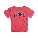 Toddler Girls Logo Heart Tie-Front T-shirt