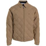 Mens Ivy Diamond-Quilted Full-Zip Jacket