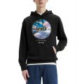 Mens Relaxed-Fit Graphic Hoodie