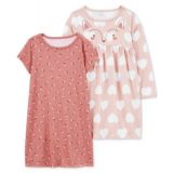 Big Girls Printed Nightgowns Pack of 2
