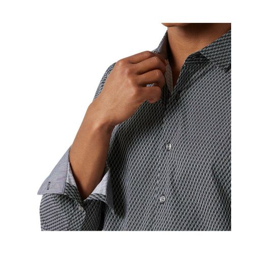 DKNY Mens Watson Stretch Poplin Long Sleeve Shirt
