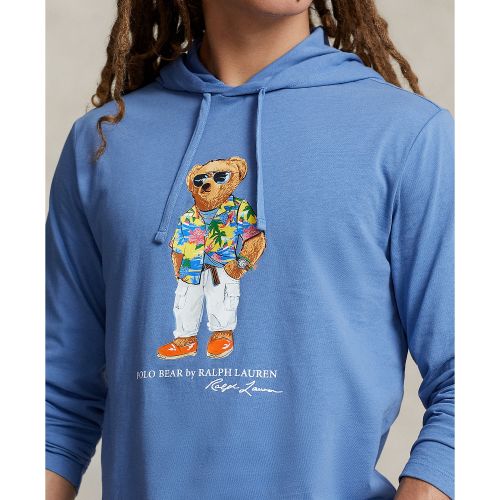 폴로 랄프로렌 Mens Polo Bear Jersey Hooded T-Shirt