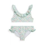 Toddler and Little Girls Floral Ruffled Two-Piece Swimsuit
