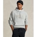 Mens Logo Double-Knit Mesh-Face Hoodie