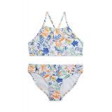Big Girls Tropical-Print Two-Piece Swimsuit