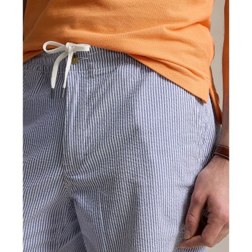 폴로 랄프로렌 Mens 6-Inch Polo Prepster Seersucker Shorts