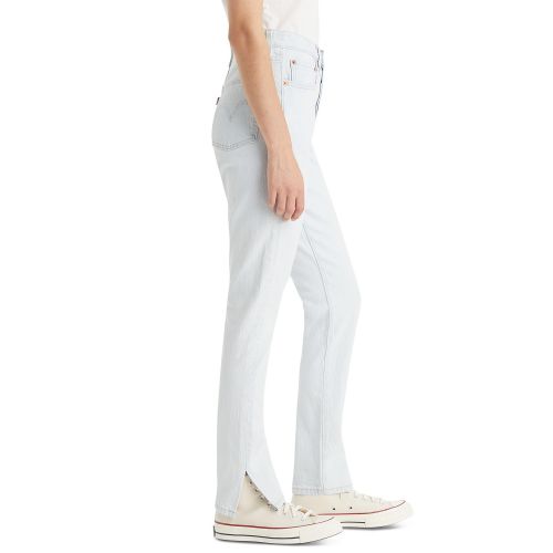 리바이스 Womens 501 High Rise Skinny Jeans