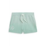 Toddler and Little Girls Big Pony Logo Cotton Terry Shorts