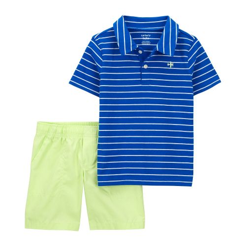 카터스 Baby Boys Shirt and Shorts 2 Piece Set