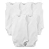 Baby Boys or Baby Girls Sleeveless Bodysuits Pack of 5