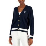 Womens Anchor Patch Cardigan
