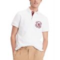 Mens Regular-Fit Heritage Logo Embroidered Pique Polo Shirt