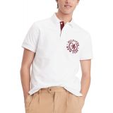 Mens Regular-Fit Heritage Logo Embroidered Pique Polo Shirt