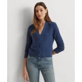 Womens Button-Front Cardigan