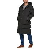 Mens Quilted Extra Long Parka Jacket