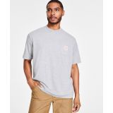Mens Workwear Relaxed-Fit Solid Pocket T-Shirt