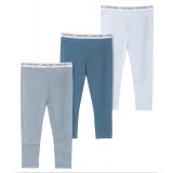 Baby Boys or Girls Organic Cotton Layette Pants Pack of 3