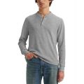 Levis Mens Long-Sleeve Thermal Henley Shirt