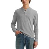 Levis Mens Long-Sleeve Thermal Henley Shirt