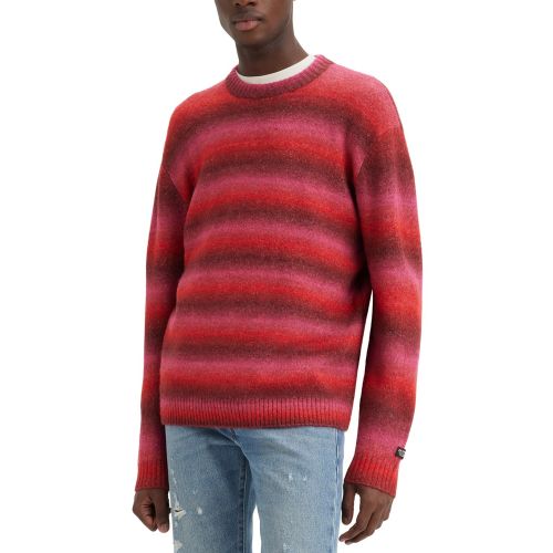 리바이스 Mens Premium Crewneck Stripe Sweater