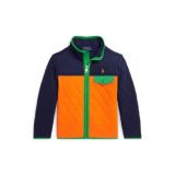 Toddler and Little Boys Color-Blocked Quilted Double-Knit Jacket