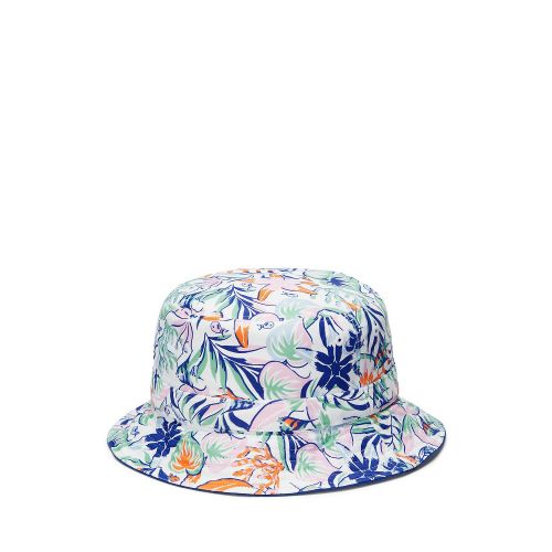 폴로 랄프로렌 Big Boys Reversible Tropical-Print Bucket Hat