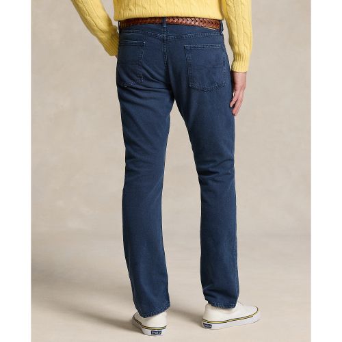 폴로 랄프로렌 Mens Varick Slim Straight Garment-Dyed Jeans