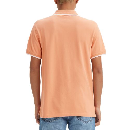 리바이스 Mens Housemark Regular Fit Short Sleeve Polo Shirt