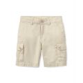 Toddler and Little Boys Stretch Twill Cargo Short