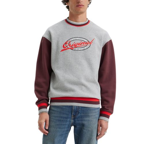리바이스 Mens Archive Crewneck Sweatshirt