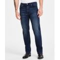 Mens Standard Straight-Fit Stretch Jeans