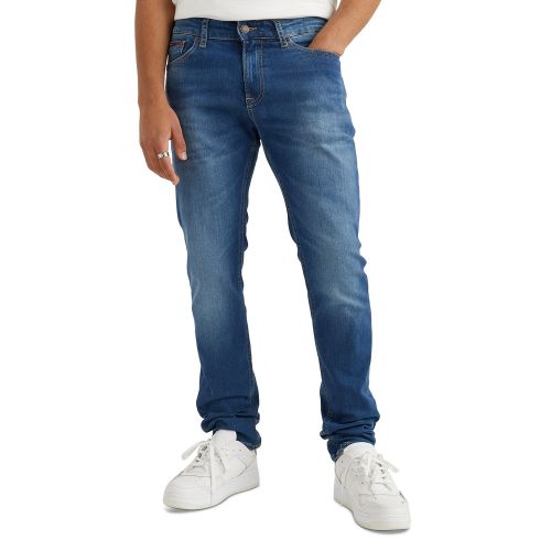 타미힐피거 Mens Scanton Slim-Fit Stretch Denim Jeans