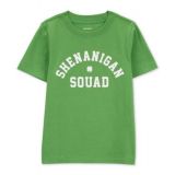 Toddler Boys Shenanigan Squad Printed T-Shirt