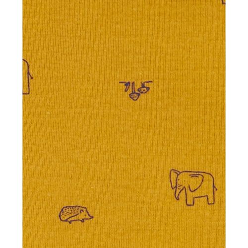 카터스 Baby Boys Cotton Striped Little Jacket Elephant-Print Bodysuit and Pants 3 Piece Set