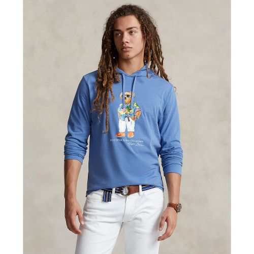 폴로 랄프로렌 Mens Polo Bear Jersey Hooded T-Shirt