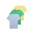Big Boys Cotton Jersey Crewneck T-shirts Pack of 3