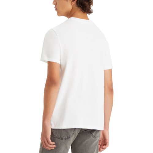 리바이스 Mens Classic Standard-Fit Floral Logo Graphic T-Shirt