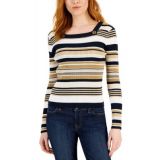 Womens Cotton Ribbed Sweater